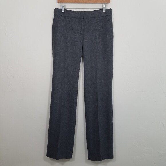 J. Crew Wool Lined Pants Gray Size 4 - Picture 1 of 6